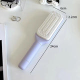 Self Cleaning Hair Brush Retractable Anti-static Scalp Massage Promote Air Cushion Combs for Women & Men Hair Care Hairbrush