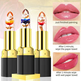 Waterproof Flower Jelly Color Changing Lipstick